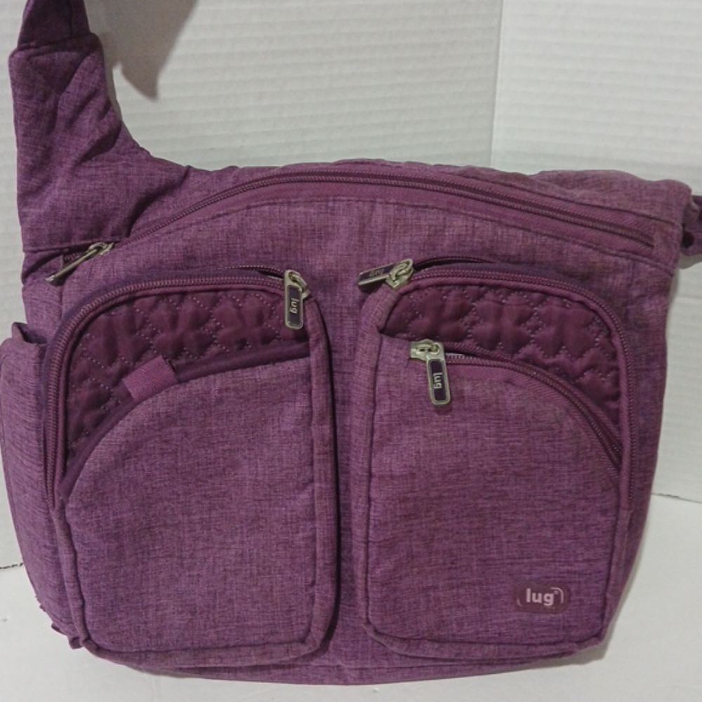 Lug Purple Crossbody Bag